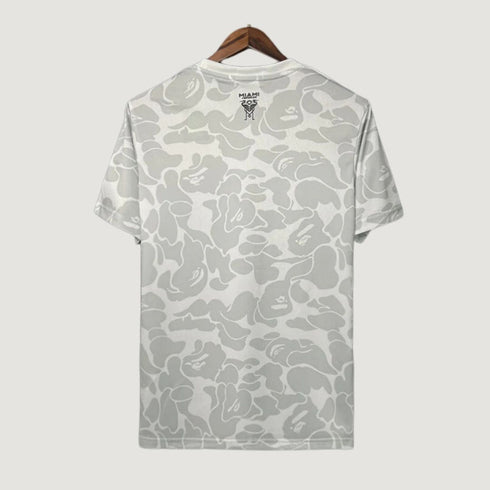 Inter Miami x BAPE - Maillot édition spéciale - Blanc